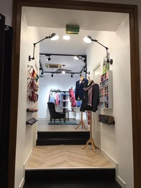 Aménagement d'une boutique de prêt-à-porter